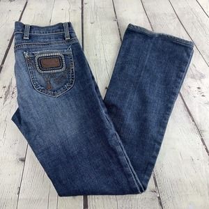 Citizens of Humanity Jeans Womens‎ 27 Blue Denim Rose Stretch Low Rise Bootcut